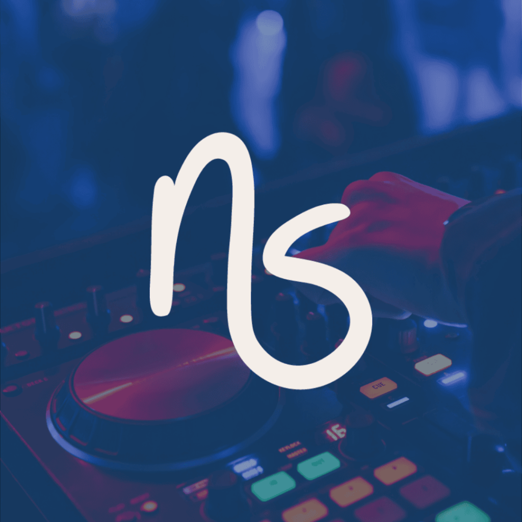 Nostalgic Sound submark logo Mockup