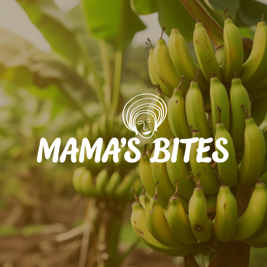 Plantain chips logo design mockup